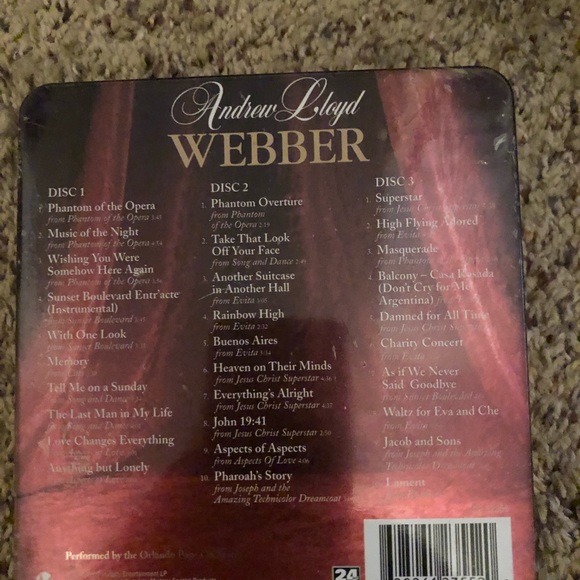 Andrew Lloyd Webber Greatest Hits CD - Picture 2 of 2
